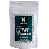 Organic Japanese Ginger Beni (Shoga Benifuki) 10 Tea Bags by Tea Kitamura