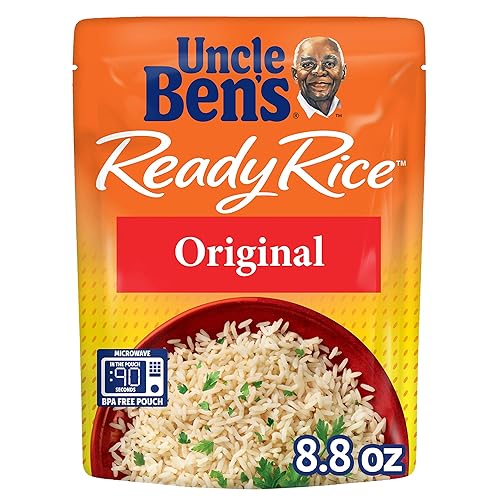 Uncle Ben's Ready Rice: Original Long Grain White Rice, Ready to Heat, 8.8 Ounce (Pack of 6)