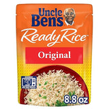 Uncle Ben's Ready Rice: Original Long Grain White Rice, Ready to Heat, 8.8 Ounce (Pack of 6)