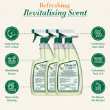 Citrus II Hospital Germicidal Deodorizing Cleaner - Fresh Citrus Scent - Disinfecting Spray Cleaner - 22 Fl Oz - Pack of 3