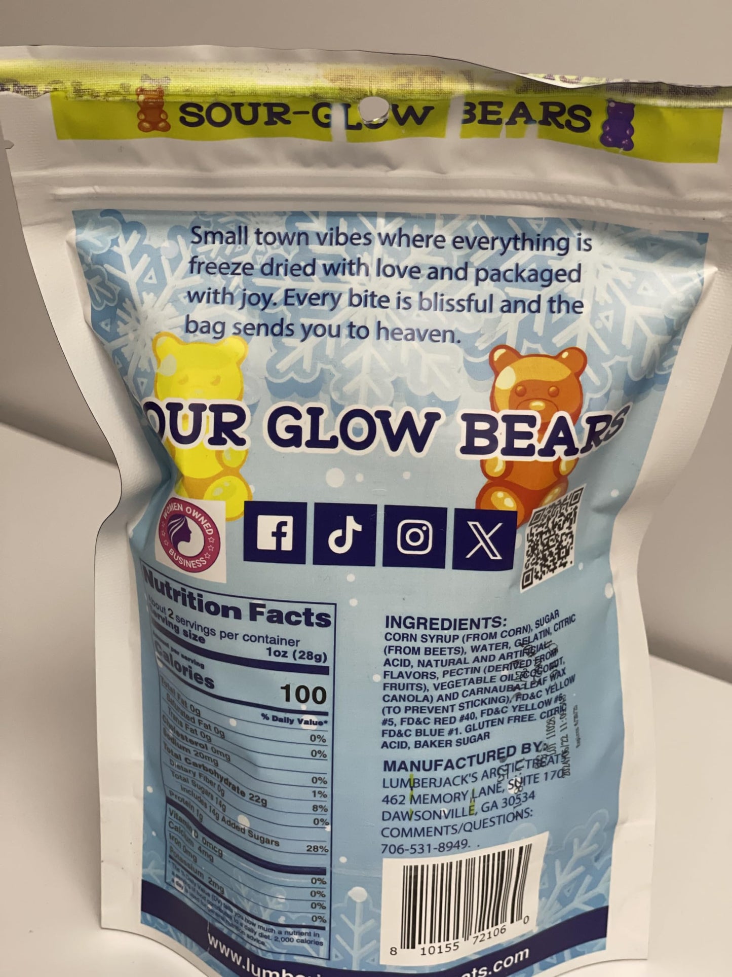Sour Glow Bears (2oz)