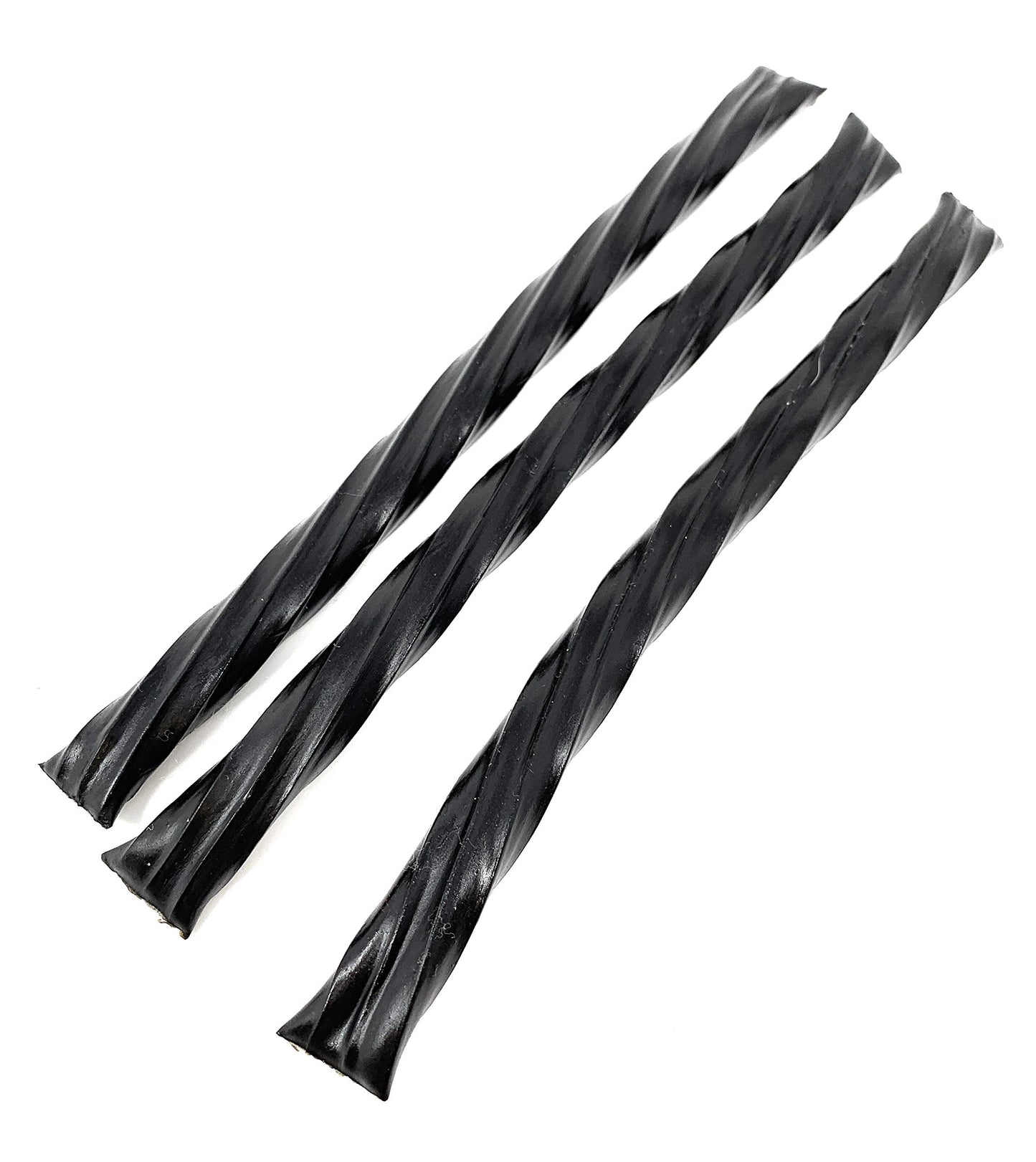 Menozzi De Rosa, Tortigloni Chewy Black Licorice Long Stick Cut w/ 3x Licorice Extract (2 Lbs)