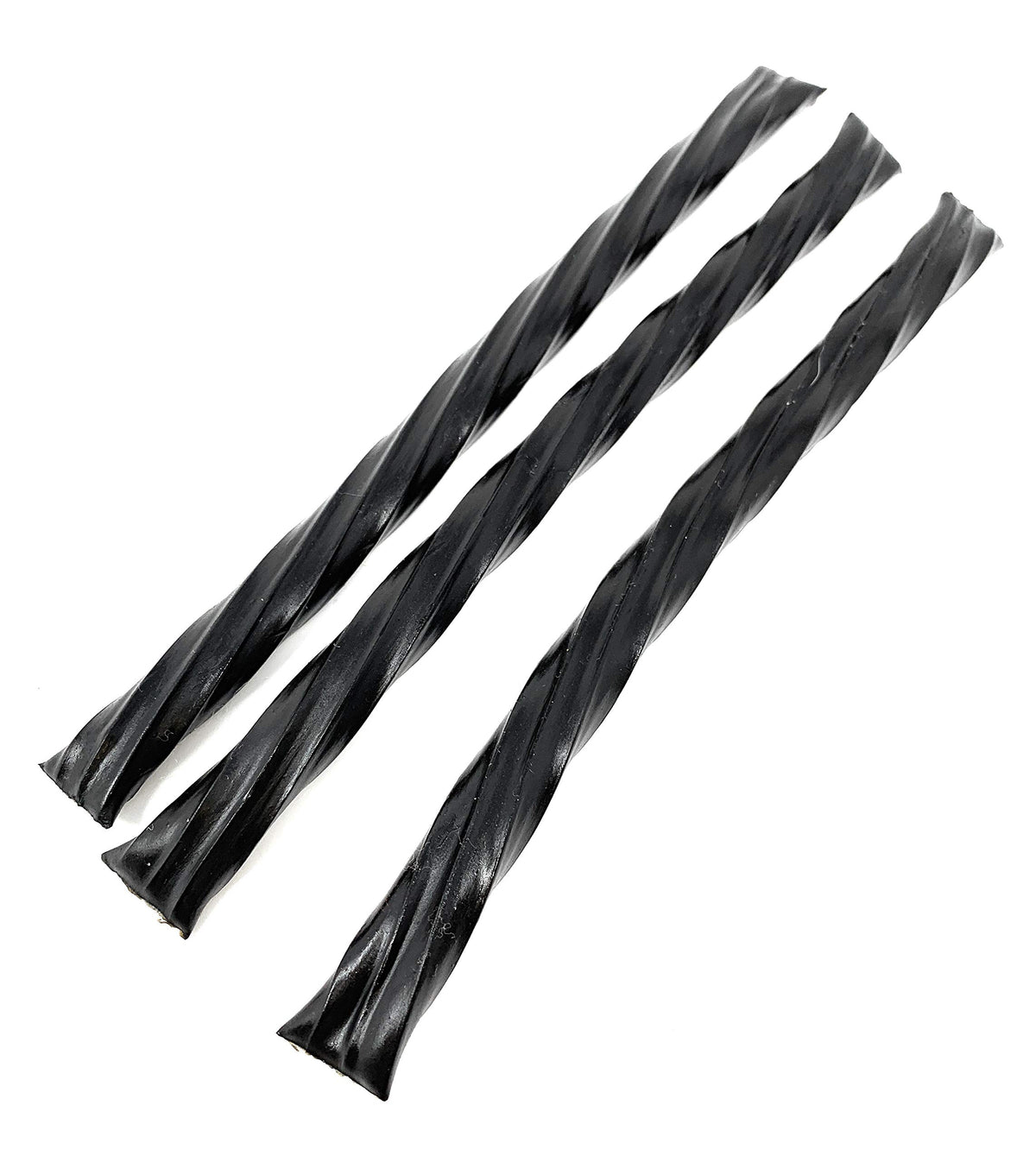Menozzi De Rosa, Tortigloni Chewy Black Licorice Long Stick Cut w/ 3x Licorice Extract (4 Lbs)