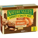 Nature Valley Granola Bars, Sweet and Salty Nut, Peanut, 12 Bars, 14.4 oz