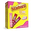 SINGLES TO GO! Starburst Variety Pack, Watertok Powdered Drink Mix, Includes 3 Flavors, Strawberry, Cherry And Fruit Punch 1 Box (30 Servings)