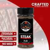 10-42 BBQ Steak Seasoning NO MSG, 0 Calorie | Meat Rub & Seasonings for Grilling, Beef & Pork | Grill the Best Steaks, Tomahawk, Ribeye, Sirloin