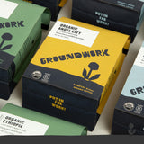 Groundwork USDA Organic Whole Bean Coffee, Angel City, 12 oz Bag