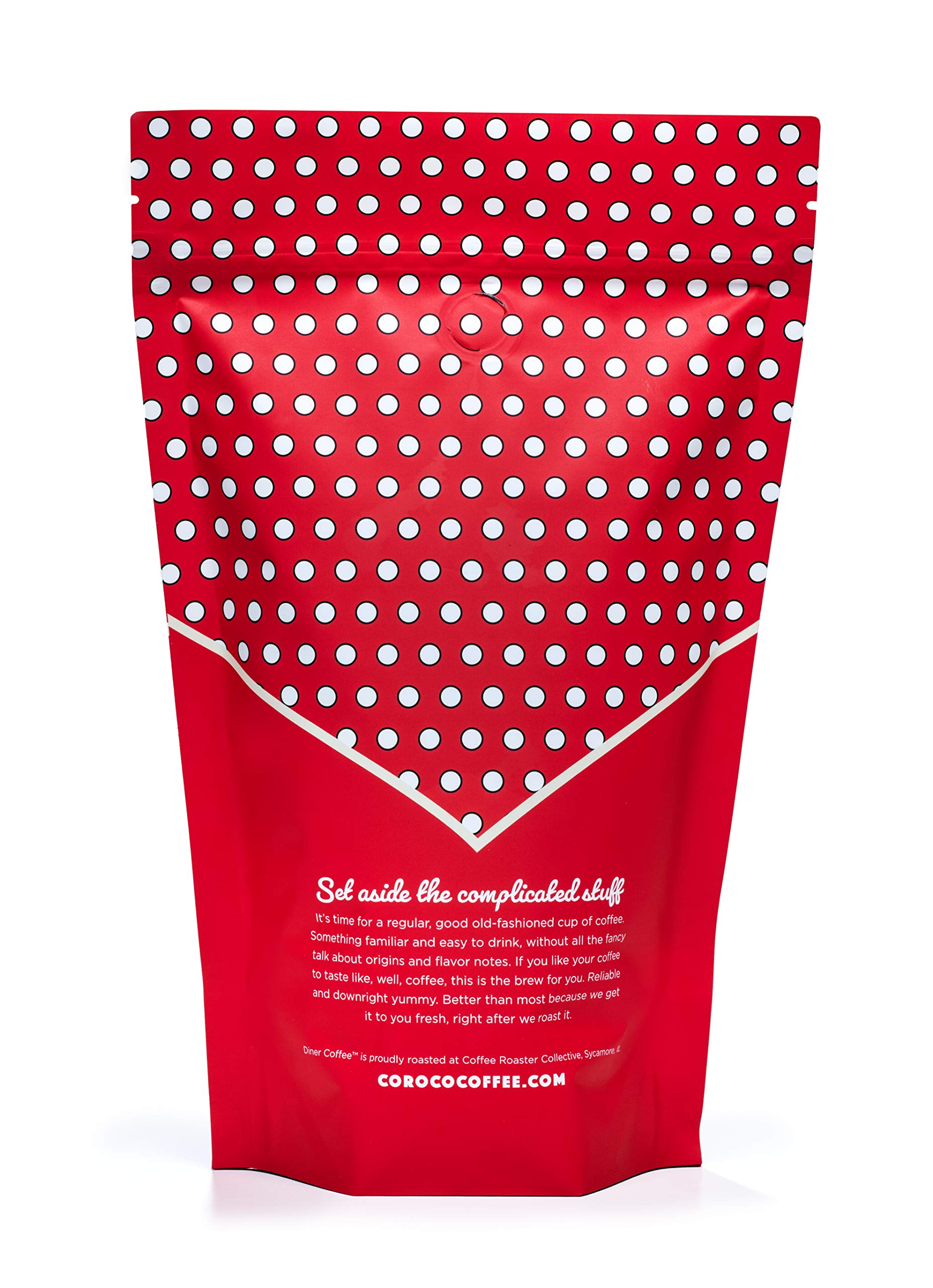 Diner Coffee-Roasted House Blend Fresh from the Roaster - Classic Old-Fashioned Flavor, Extra Smooth Brewed Taste, and Full-Body Aroma - Daily Brew
