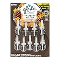 Glade PlugIns Scented Oil Refill, Essential Oil Infused Wall Plug in, 6.39 fl. oz, 9 ct. (Cashmere Woods)