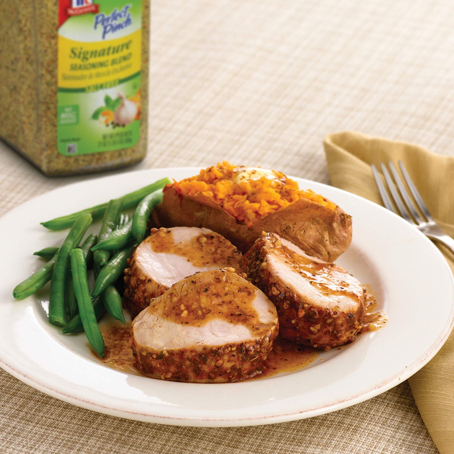 McCormick Perfect Pinch Signature Seasoning, 21 oz - One 21 Ounce Container of Signature Seasoning Blend Made With 14 Premium Herbs and Spices