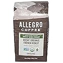 Allegro Coffee Decaf Organic French Roast Ground Coffee, 12 oz (Pack of 1)