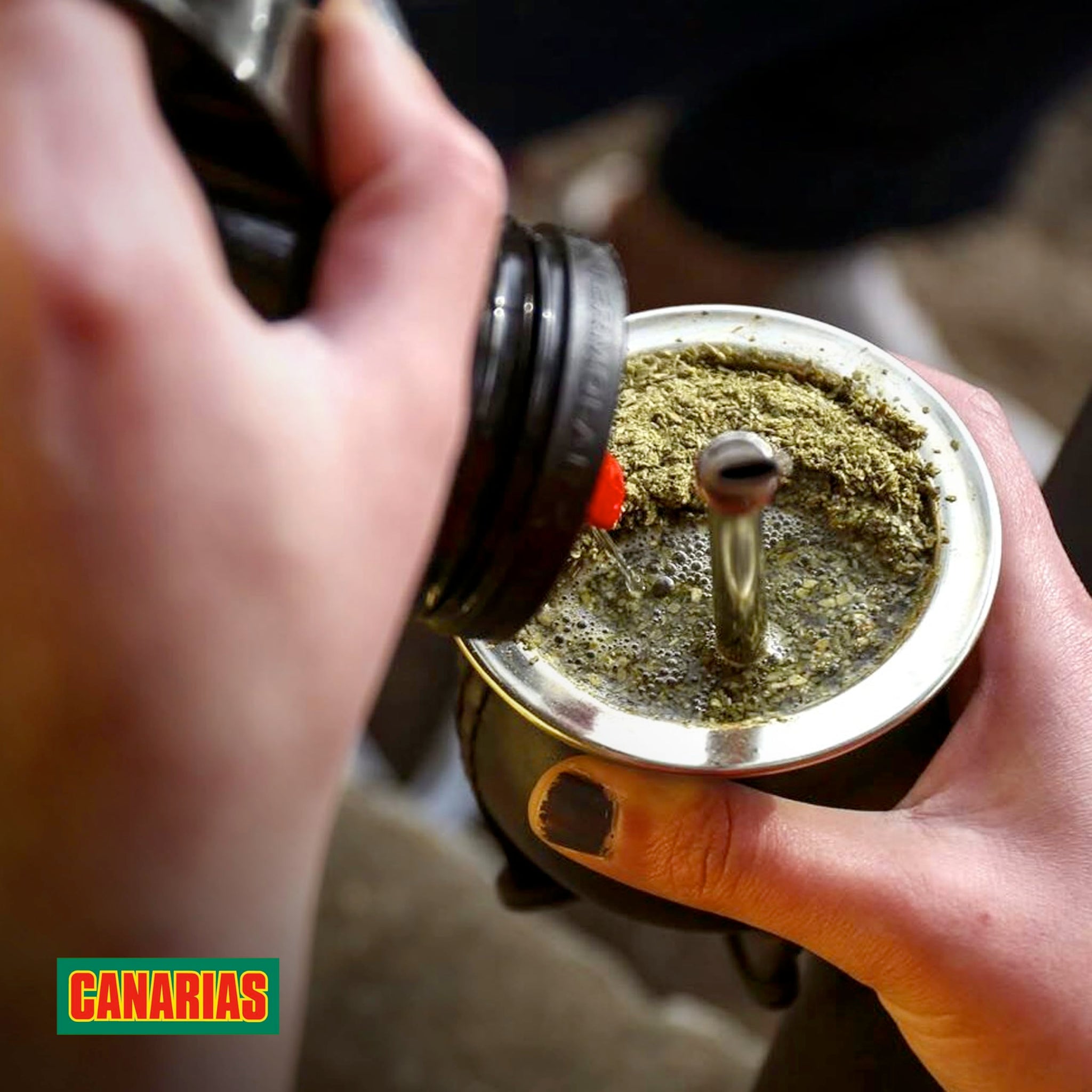 Canarias Yerba Mate Traditional 2.2 lb - Uruguayan Yerba Mate Tea - Ground Leaf Without Stems (Sin Palo) | Strong & Full-Bodied Flavor