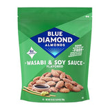 Blue Diamond Almonds, Bold Wasabi & Soy Sauce Flavored Snack Nuts, Bulk Bag, Pantry Staple, GMO-Free, Great for Parties, Lunch, Events, Holiday