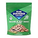 Blue Diamond Almonds, Bold Wasabi & Soy Sauce Flavored Snack Nuts, Bulk Bag, Pantry Staple, GMO-Free, Great for Parties, Lunch, Events, Holiday