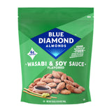 Blue Diamond Almonds, Bold Wasabi & Soy Sauce Flavored Snack Nuts, Bulk Bag, Pantry Staple, GMO-Free, Great for Parties, Lunch, Events, Holiday