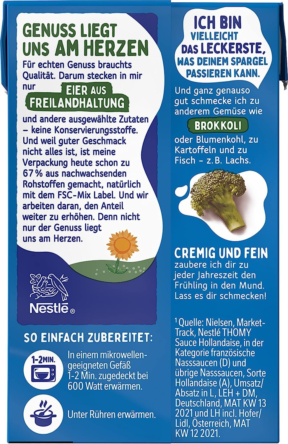 Sauce Hollandaise - 250 ml - Thomy - Germany