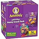 Annie's Organic Bunny Snack Pack, Variety Pack, 36 Ct, 36 oz