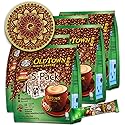 5-Pack OLDTOWN White Coffee 3 in 1 Asian Instant Coffee Package with a Cork Coaster, old town White Coffee 75 Packets with a Random Flavor Sample
