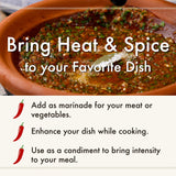 Casablanca Market Harissa Gourmet Hot Sauce -Harissa Sauce - Moroccan North African Spice Best Hot Sauce Gift Harissa Seasoning - Harissa Spice Red