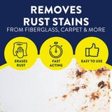 UN-DUZ-IT Legend Brands Rust Stain Remover Spray – Fiberglass Stain Remover - Carpet, RV, Boat – Biodegradable Cleaner, 32 Fl. Oz
