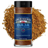 Grub Kicker Fish Taco Seasoning Baja Blend - 3 oz Bottle - Taco Seasoning Mix Spice for Seafood, Shrimp, and Tex Mex Dishes - Use to Season Fish