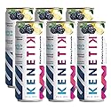 Kenetik Ketone Focus Drink - Plant-Based D-BHB Bioidentical Ketones for Caffeine-Free Focus & Steady Mental Clarity - Zero Sugar, Nootropic Brain Fuel