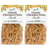 Food to Live Organic Chickpea Fusilli Pasta, 8.8 OZ (Pack of 2) - Non-GMO, Single Ingredient. No Additives. No Major Allergens. Good Source of Plant