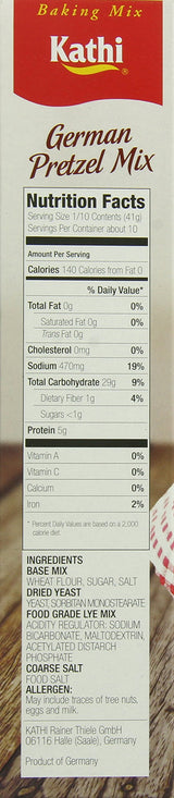 Kathi German Pretzel Baking Mix, 14.6 Ounce