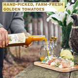 Natural Blonde Golden Bloody Mary Mix - All-Natural Cocktail Mixer with Hand-Picked Golden Tomatoes - Low Calorie, Gluten Free - 25 Fl Oz (1 Pack)