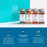 The Mediterranean Dish Pepper Spice Bundle - Aleppo Pepper, Sweet and Smoked Spanish Paprika, Urfa Biber - Mild to Medium Heat Chili Spices - Gourmet