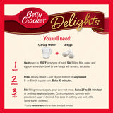 Betty Crocker Delights Supreme Lemon Bars Mix, 16.5 oz.