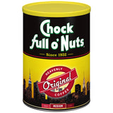 Chock Full O' Nuts Coffee, Regular, Amg, Can, 11.3 Ounce (Pack of 4)