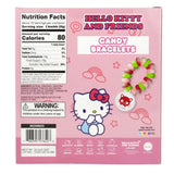 Hello Kitty Candy Bracelets, Edible Jewelry with Character Charms, Individually Wrapped Party Favors, 20 Pieces Inside