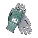 ATG 18-570/XL Maxicut, Green 15G Engineered Yarn Shell, Gray Nitrile Microfoam Grip, A2 Green XL