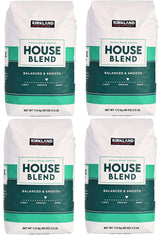 Kirkland Signature Starbucks Bean Coffee Medium Roast House Blend (4 Bags)