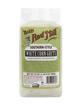 Bob's Red Mill White Corn Grits/Polenta, 24 Ounce, Pack of 1