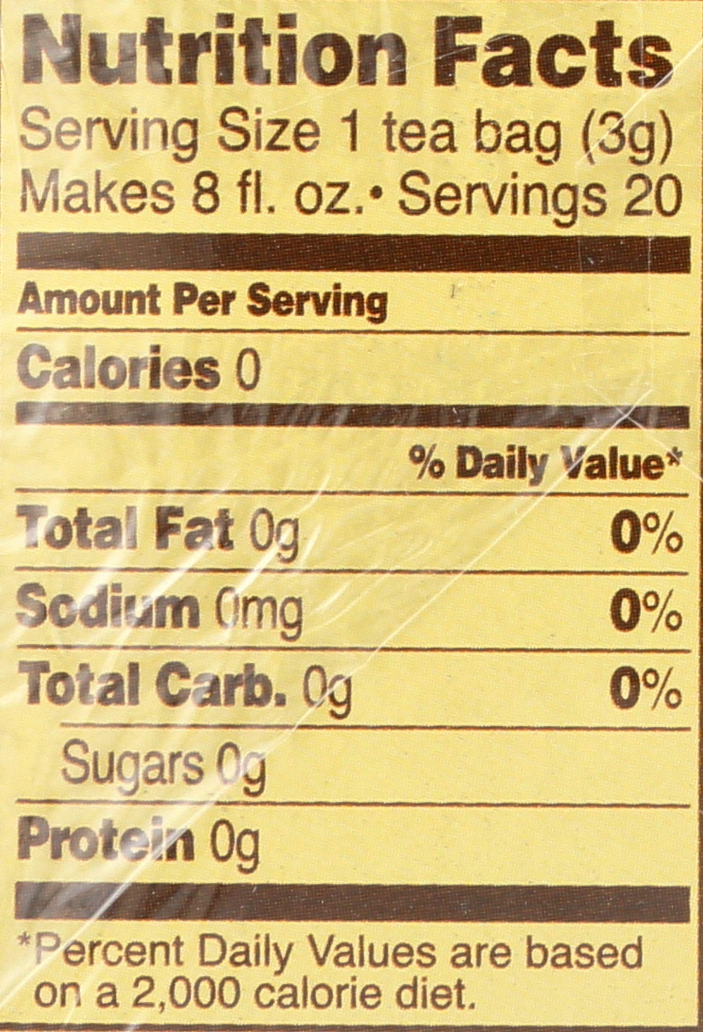 Celestial Seasonings Herbal Tea, Mandarin Orange Spice®, Caffeine Free, 20 Tea Bags, 1.9 oz (55 g)