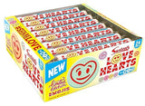 Swizzels Matlow Giant Love Hearts Fruit Sweets 39G - PACK OF 3