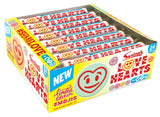 Swizzels Matlow Giant Love Hearts Fruit Sweets 39G - PACK OF 3