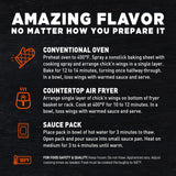 Gardein Ultimate Plant-Based Buffalo Chick'n Wings, Vegan, Frozen Meat Alternative, 14.8 oz.