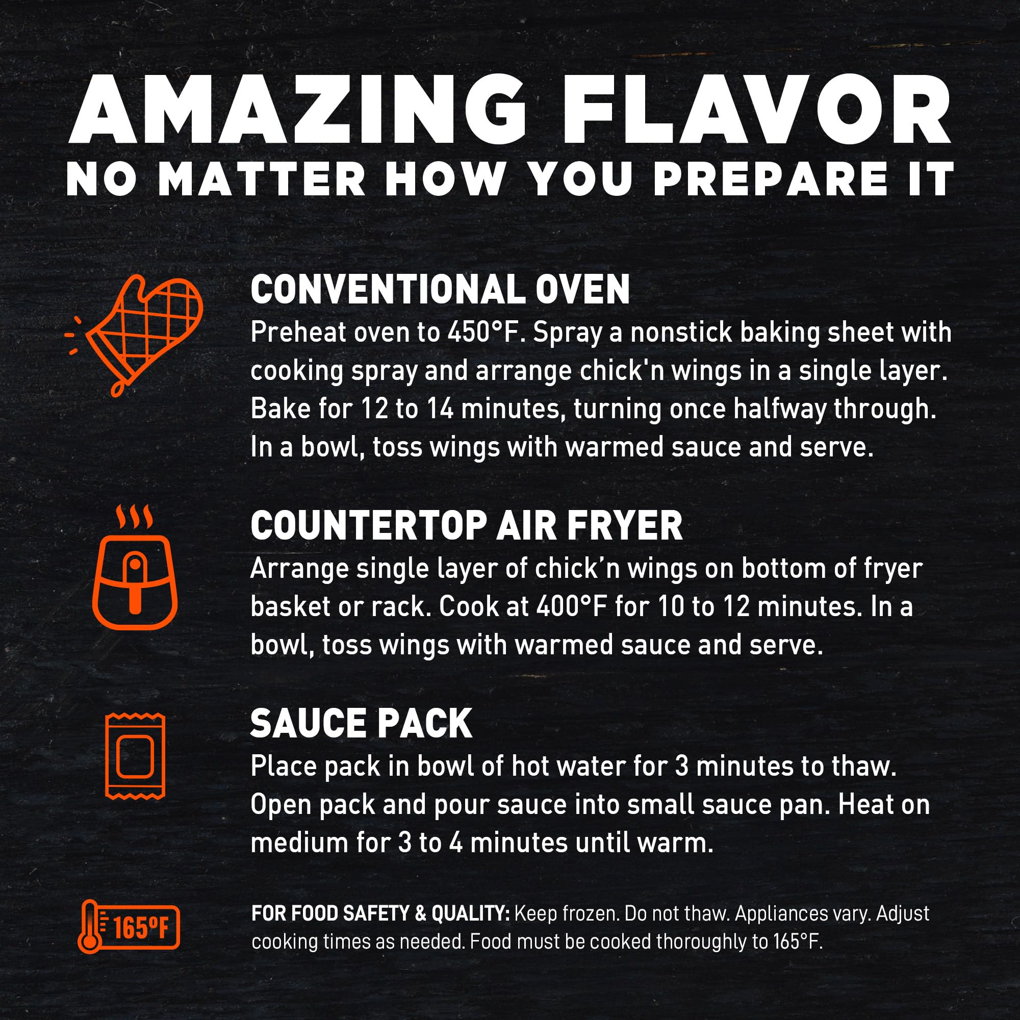 Gardein Ultimate Plant-Based Buffalo Chick'n Wings, Vegan, Frozen Meat Alternative, 14.8 oz.