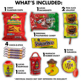 Fun Flavors Box Cinco de Mayo Mexican Candy 28 Count Fiesta Gift Bag with Surprise Rubber Duck