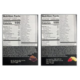 PROTIFIT - High Protein Dark Chocolate & Strawberry Banana Pudding & Shake Mix 2 Pack, 15g Protein, Low Calorie, Low Fat, Low Carb, Aspartame Free