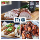 PS Seasoning Candied Jalapeno BBQ Chicken Wing Sauce - Sweet and Spicy All-Purpose Hot Sauce for Grilling, Dipping, Tossing, and Marinating - Perfect