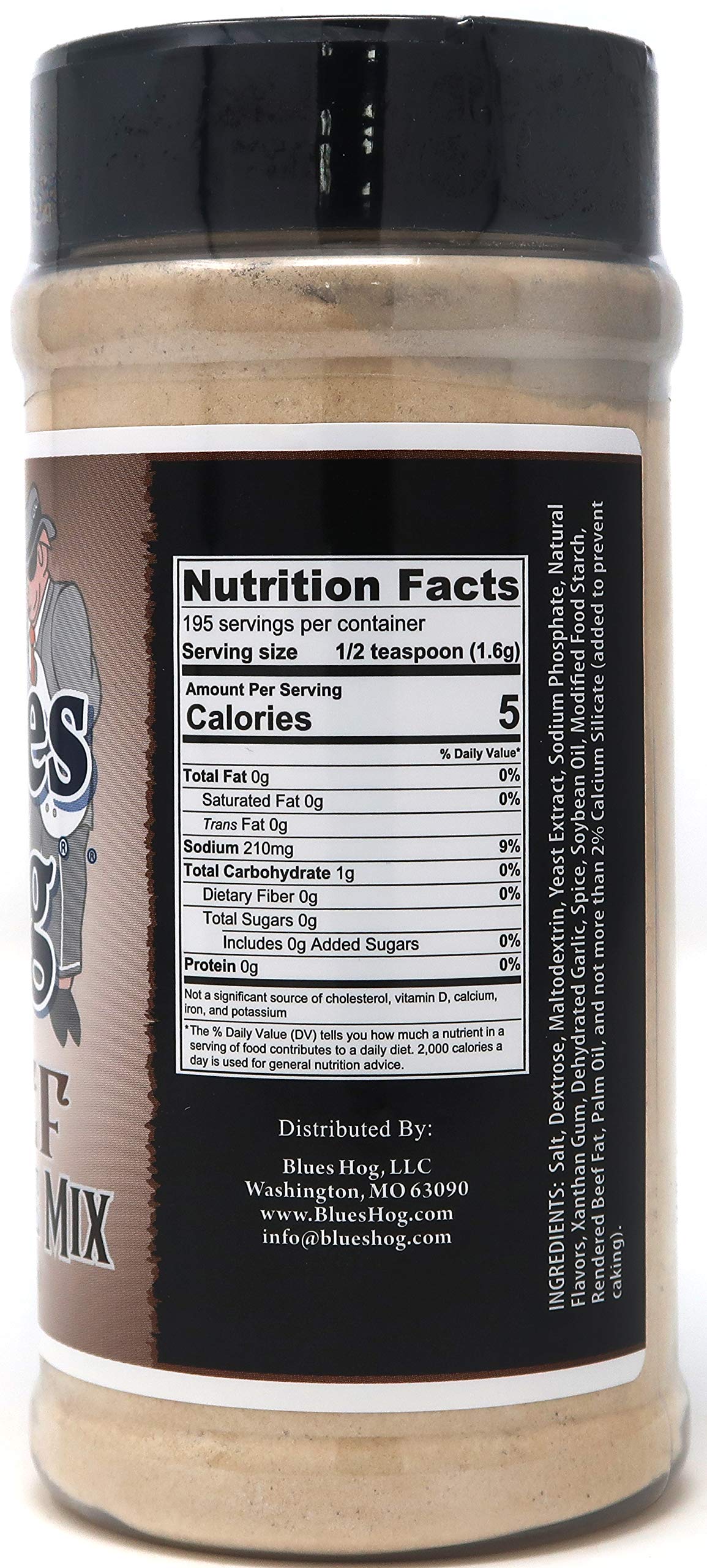 Blues Hog Beef Marinade Mix, All-Purpose Brine, Injection & Au Jus, Made in the USA, 11 oz