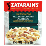 Zatarain’s Blackened Chicken Alfredo Frozen Dinner, Grilled, Blackened Chicken & Penne Pasta in a Zesty, Creamy Sauce, Microwave in 5 Minutes