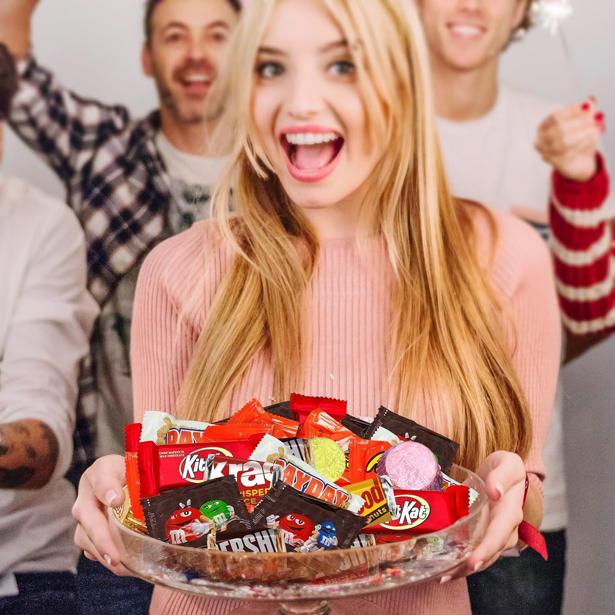 Chocolate Candy Variety Pack 5 lb, 225 Ct, Fun Size Individually Wrapped