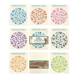 MorningRain Swedish Cloths for Kitchen, 7 Pack Watercolor Dish Towels, Washable Paper Towels, Non-Scratch Cellulose Sponge Cloths, No Odor