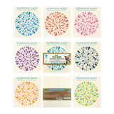 MorningRain Swedish Cloths for Kitchen, 7 Pack Watercolor Dish Towels, Washable Paper Towels, Non-Scratch Cellulose Sponge Cloths, No Odor