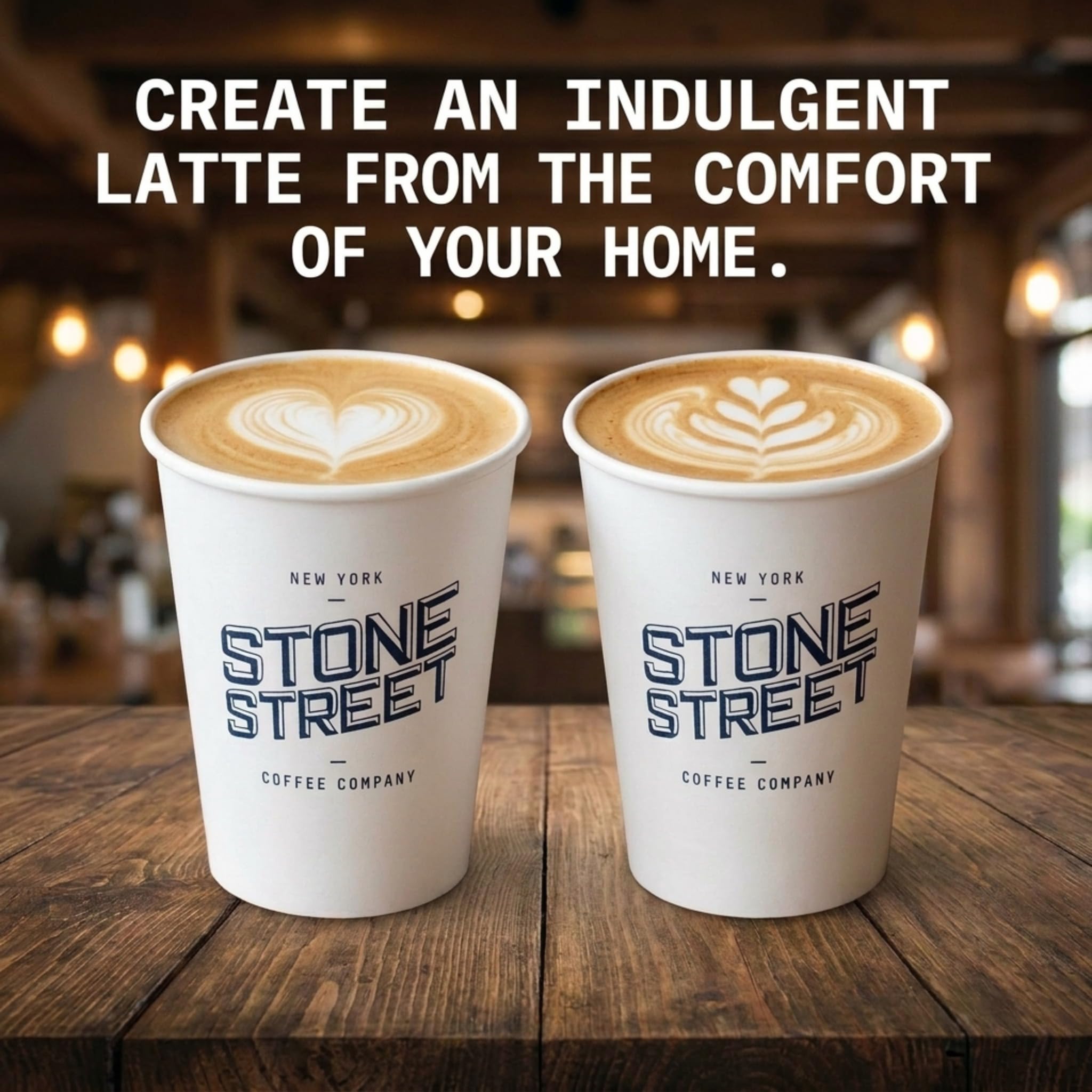 BROOKLYN SIGNATURE BLEND | Freshly Ground Coffee |1 LB Resealable Bag | Medium - Dark Roast Level - Bold & Balanced | Specialty Handcrafted 100%